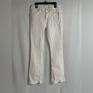 We the Free by‎ Free People Womens Sz 26 White Jeans